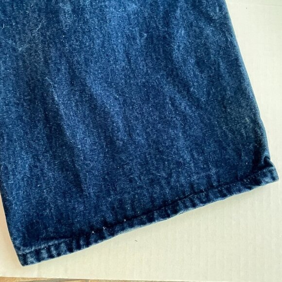 Round House Carpenter Bib Overalls 50x30 Button Fly Farm Ranch Workwear (C) - Picture 9 of 16